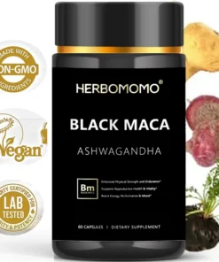 Black Maca Root, Ashwagandha