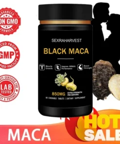 Black Maca Booster for Men and Women